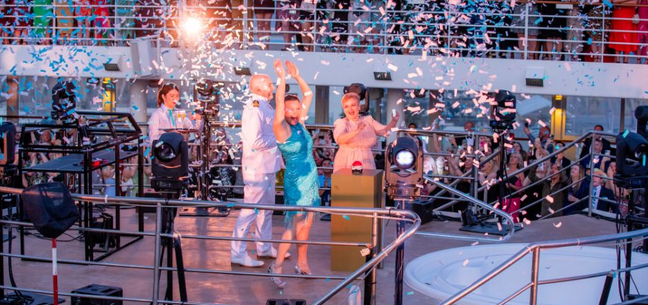 Marella Cruises officially names Marella Voyager in Malaga, Spain