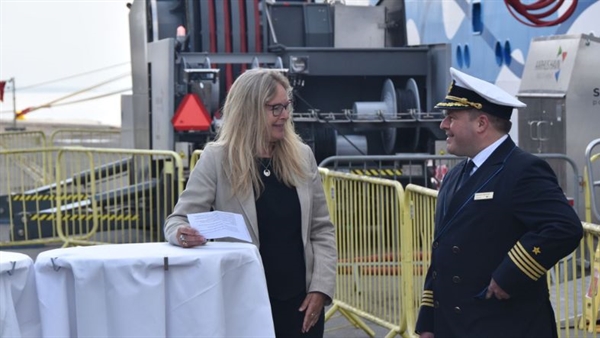 Denmark’s first shore power facility opened by AIDA Cruises