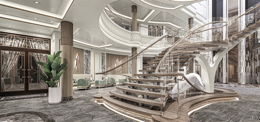 Interior view: Regent Seven Seas Cruises’ Seven Seas Grandeur