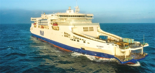 P&O Pioneer represents the future of ferry travel
