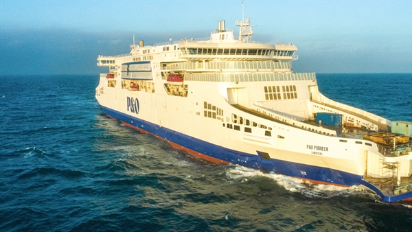 P&O Pioneer represents the future of ferry travel