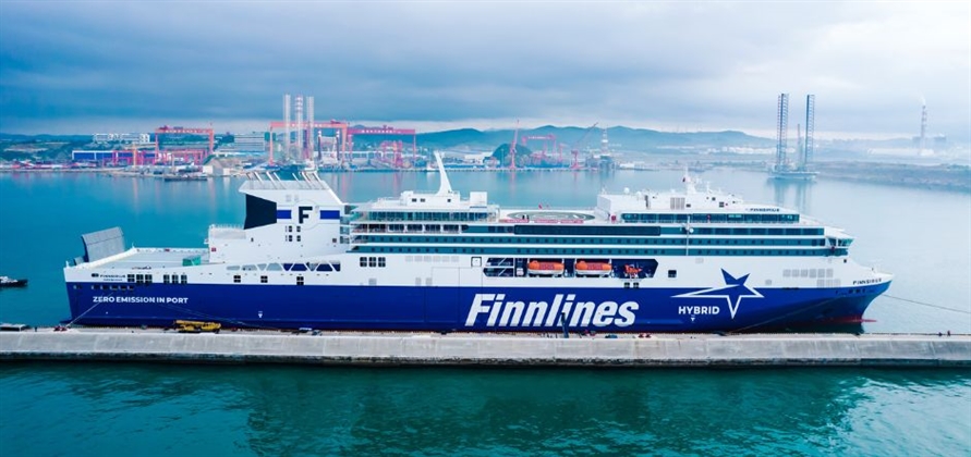 First Superstar-class ferry delivered to Finnlines ahead of September debut