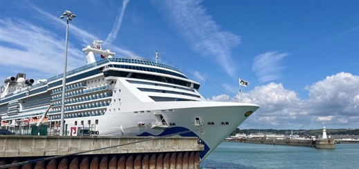 Coral Princess makes inaugural call in Dover