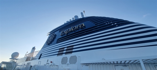 Explora I sets sail from Copenhagen for maiden voyage