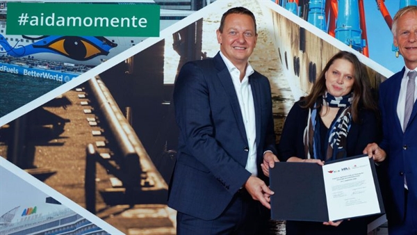 AIDA Cruises signs five-year agreement with Port of Hamburg