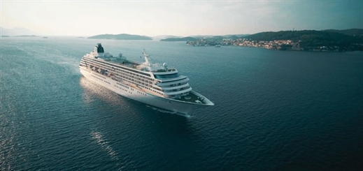 Crystal Symphony sets sail on inaugural voyage from Athens, Greece