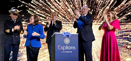 Explora Journeys christens first ship Explora I in New York