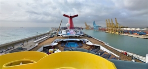 Carnival Freedom returns to service after refurbishment in Spain