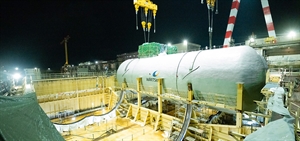 LNG fuel tanks now installed on MSC World America