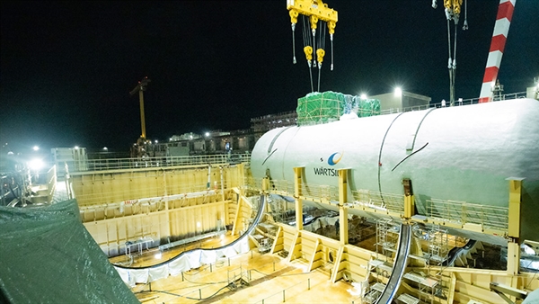 LNG fuel tanks now installed on MSC World America