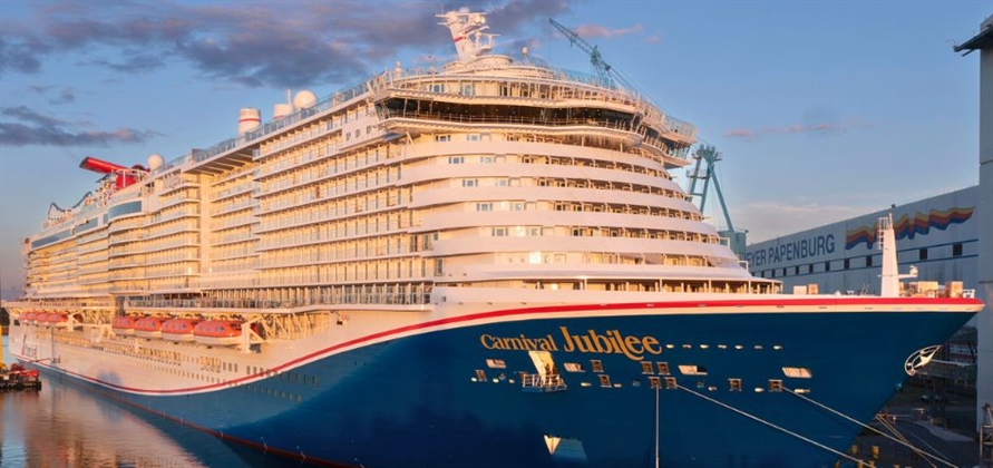 Meyer Werft delivers Carnival Jubilee in Germany