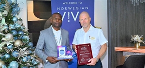 Norwegian Viva makes inaugural port call to the British Virgin Islands