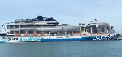 MSC Euribia makes maiden call in Cadiz