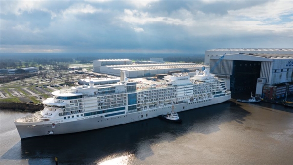 Meyer Werft floats out Silversea’s Silver Ray