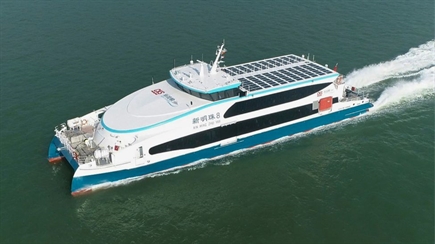 Incat Crowther delivers first of six Sun Ferry passenger ferries
