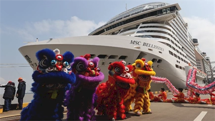 MSC Cruises resumes operations from mainland China