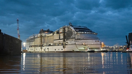 MSC Cruises marks construction milestones for two World-class cruise ships