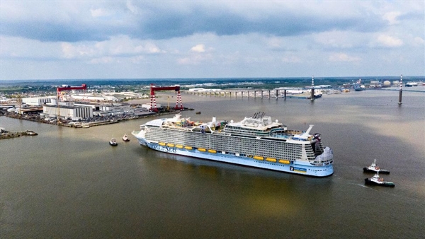 Utopia of the Seas begins sea trials