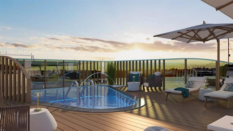 Interior view: Amadeus River Cruises’ Amadeus Nova