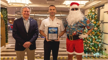 Carnival Venezia arrives at Port Canaveral for winter season