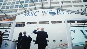 MSC Cruises and Chantiers de l’Atlantique mark three construction milestones