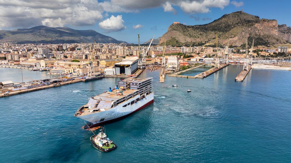 Explora Journeys and Fincantieri launch Explora IV’s troncone