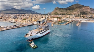 Explora Journeys and Fincantieri launch Explora IV’s troncone