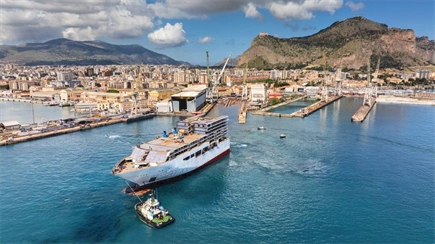 Explora Journeys and Fincantieri launch Explora IV’s troncone