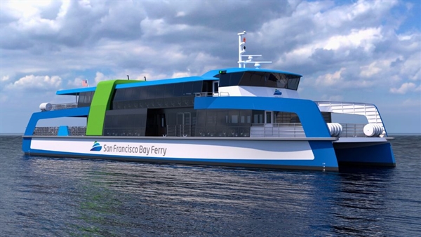 Incat Crowther and Nichols Brothers Boat Builders to design and deliver two new electric ferries for San Francisco Bay Ferry