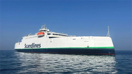 Scandlines’ new emission-free ferry completes first sea trial