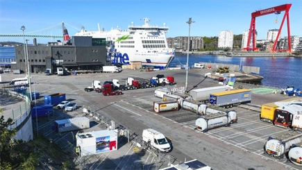 Hydrogen generator supplies electricity to Stena Line vessels at Port of Gothenburg