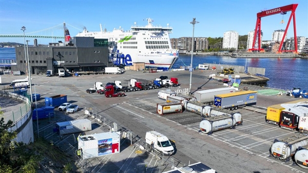 Hydrogen generator supplies electricity to Stena Line vessels at Port of Gothenburg