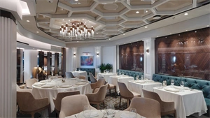 How to design a luxury restaurant at sea
