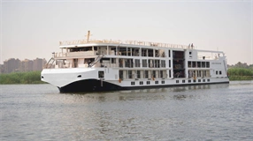 Viking floats out new ship for the River Nile