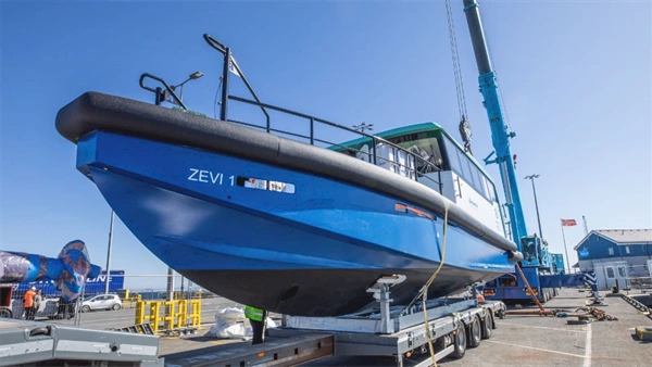 Zero-emissions ferry begins sea trials in Orkney