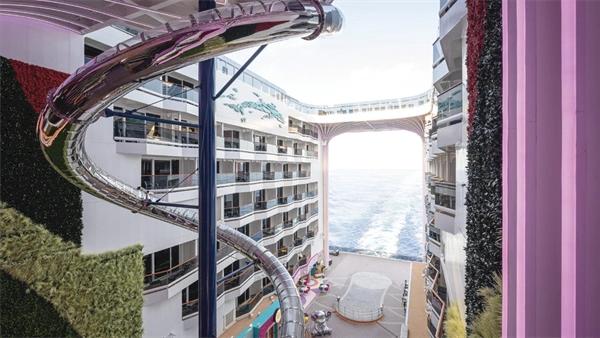 Interior view: MSC World America