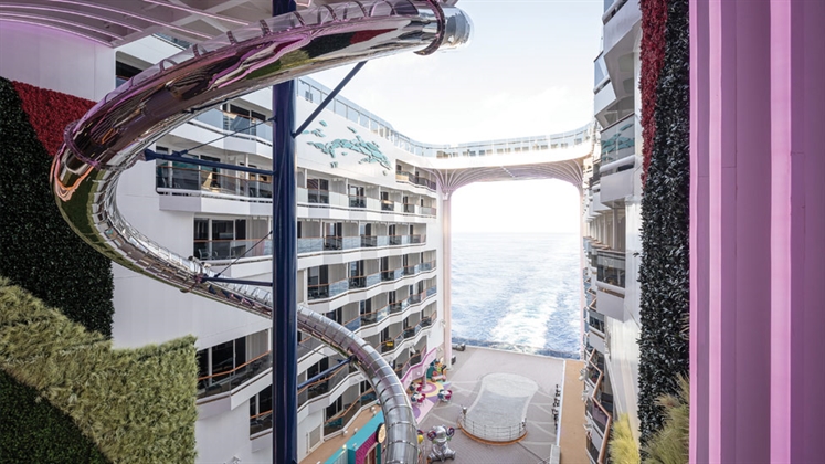 Interior view: MSC World America