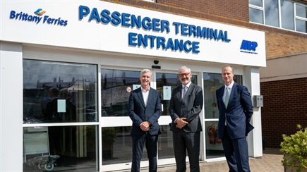 ABP and Brittany Ferries open upgraded terminal at Milbay Docks in Plymouth