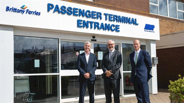 ABP and Brittany Ferries open upgraded terminal at Milbay Docks in Plymouth