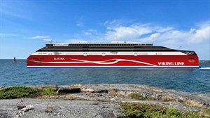 Viking Line develops concept for world’s largest electric ro-pax vessel