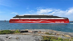 Viking Line develops concept for world’s largest electric ro-pax vessel