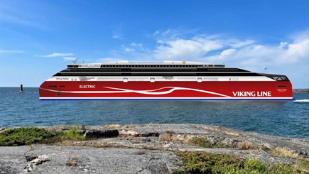 Viking Line develops concept for world’s largest electric ro-pax vessel