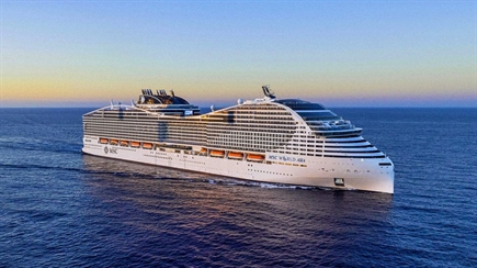 MSC World Asia to debut in Mediterranean in December 2026