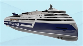 Deltamarin to design and build six ro-pax ferries for the Grimaldi Group