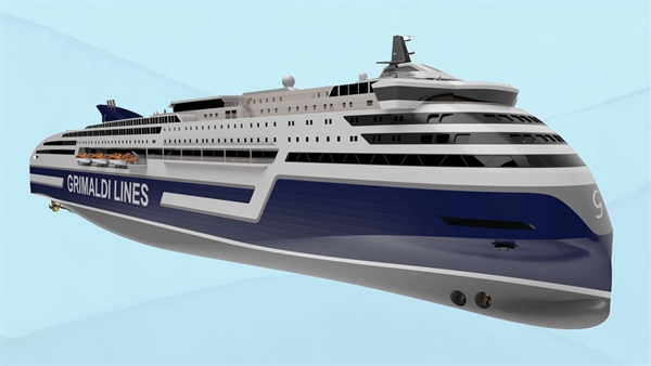 Deltamarin to design and build six ro-pax ferries for the Grimaldi Group