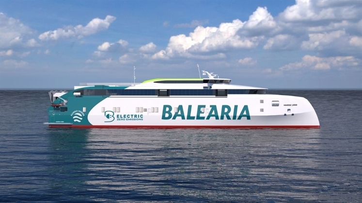 Baleària to create Spain-Morocco green corridor with two electric fast ferries