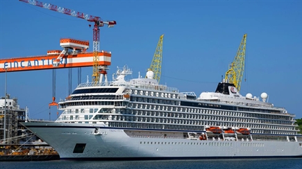 Fincantieri delivers Viking Vesta to Viking in Italy