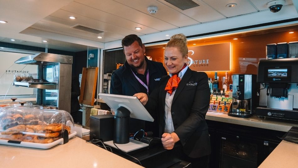 Red Funnel partners with WRS to streamline café service