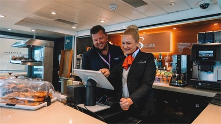 Red Funnel partners with WRS to streamline café service