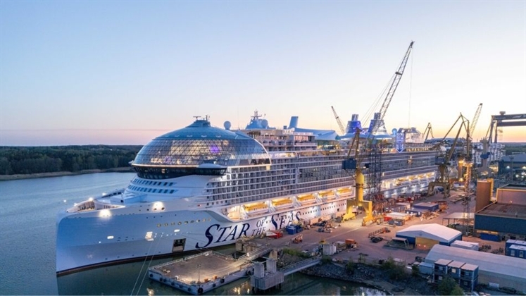 Meyer Turku delivers Star of the Seas to Royal Caribbean International